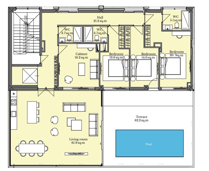 3bedroom 167.7