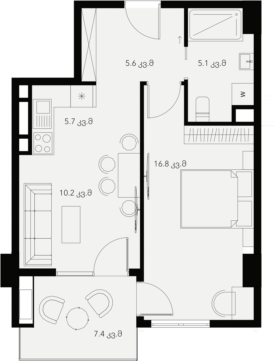 55m2
