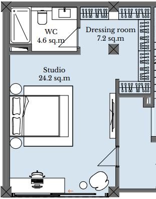 Studio 41m2